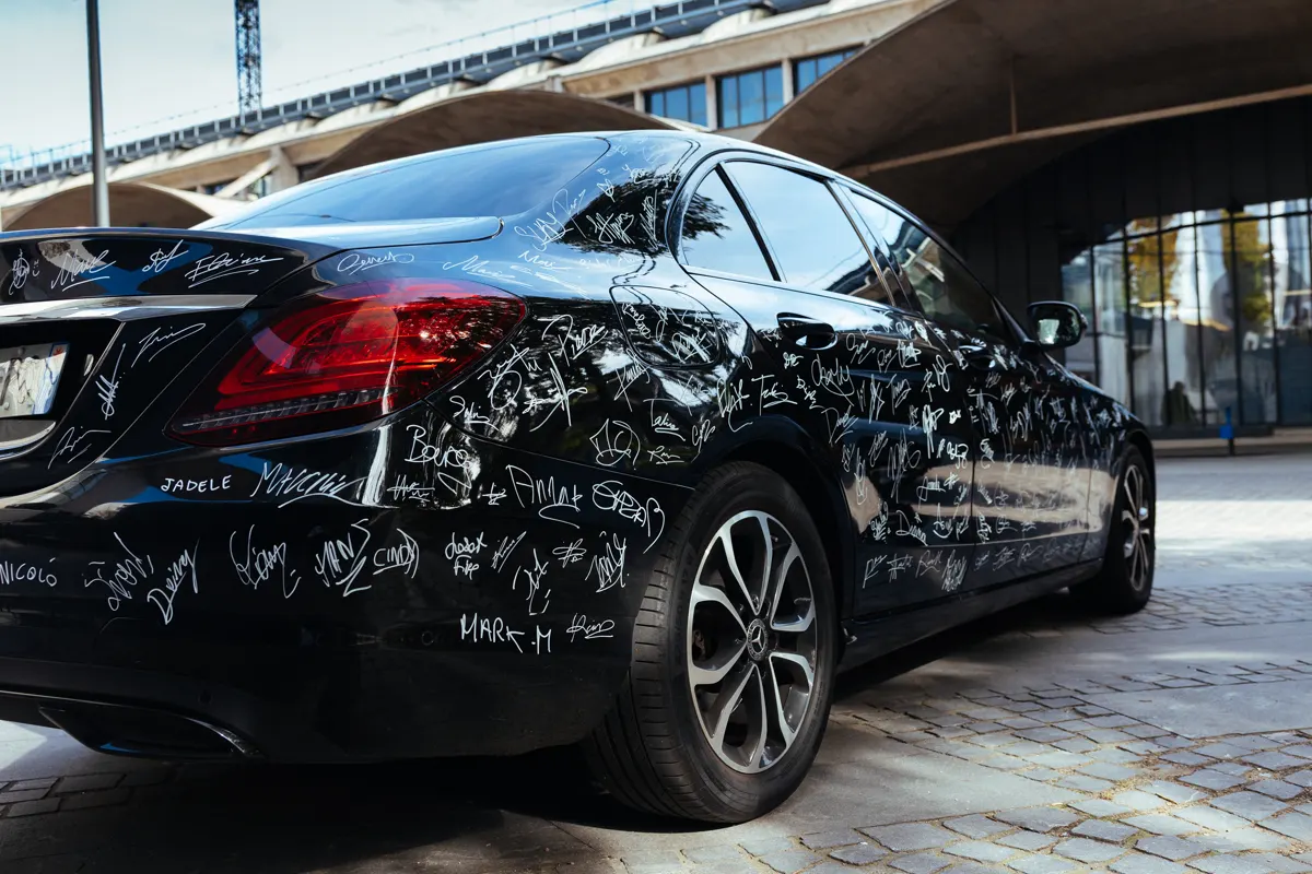 Petition Car – la voiture-pétition en action