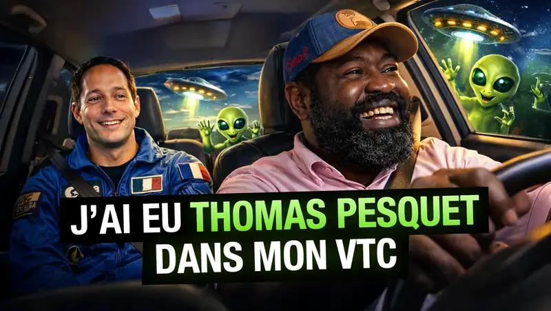J'ai eu Thomas Pesquet dans mon VTC