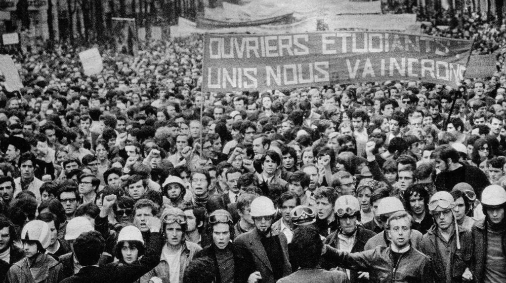 Mai 68 — Ouvriers étudiants unis nous vaincrons